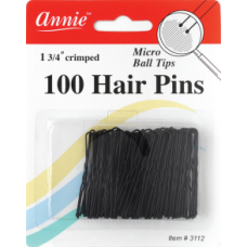 1-3/4 Hair Pin Black