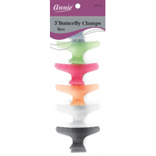 3 Butterfly Clamp Pastel