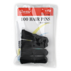 1-3/4 Hair Pin Black 100Pc W/Big Ball Tip