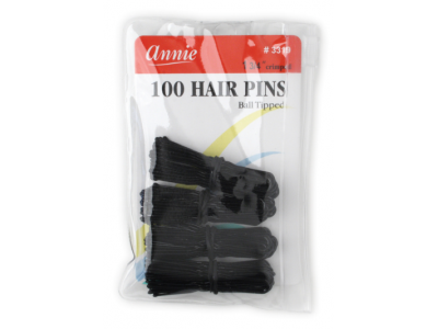 1-3/4 Hair Pin Black 100Pc W/Big Ball Tip