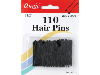 1-1/2 Hair Pin Black 110Pc
