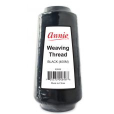 400M Weaving Thread Black