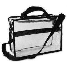 Large Carrying Bag Clear PVC 11X8X4