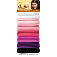 Elastic Band Pink Assort 42Pc/Cd