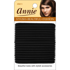 Elastic Band Black 18Pc/Cd