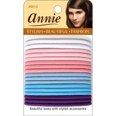 Elastic Band Pastel Color 18Pc/Cd