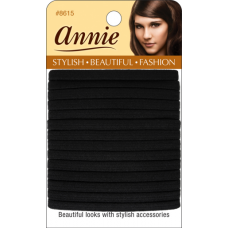 Flat Elastic Band Black 14Pc/Cd