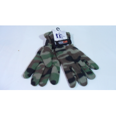 Fleece Thinsulate Glove Camo Asst