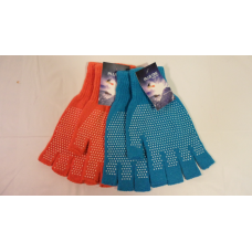 Fingerless Glove W/Dot Asst