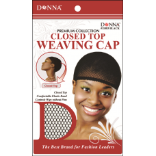 Closed Top Weaving Cap Black