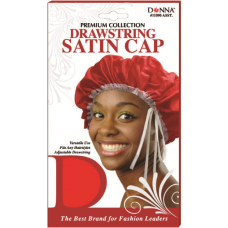 Drawstring Satin Cap Asst