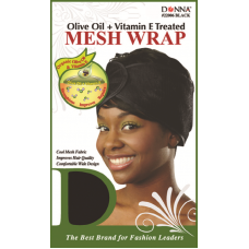 Oil Treated Mesh Wrap Black