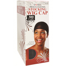 Wig Cap 300Pc Black