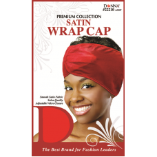 Satin Wrap Cap Velcro Asst
