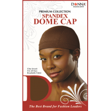 Womens Spandex Dome Cap Asst