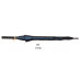 (STRAIGHT) HANDLE GOLF UMBRELLA 4dz/cs