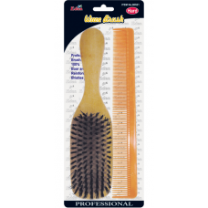 Wave Brush W/Comb Hard