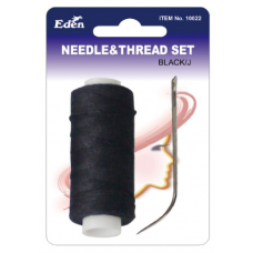 WEAVING THREAD(BLACK)&NEEDLE*J* SET 24dz/cs
