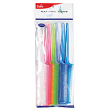 (CLEAR) RAT TAIL COMB ASSORTED 150 dz/cs