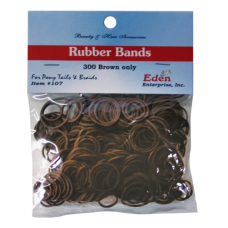 (300pc) RUBBER BAND(3-SIZES)  BROWN  48 dz/cs