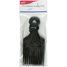 3Pc Plastic Pik Black