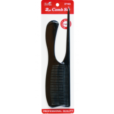 2Pc Comb Set (Bone Tail & Handle Comb)