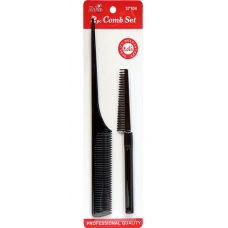 2Pc Comb Set (Bone Tail & Twist Comb)