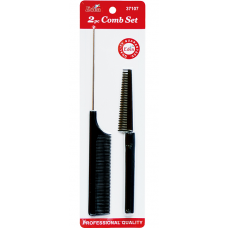 2Pc Comb Set (Pin Tail & Twist Comb)