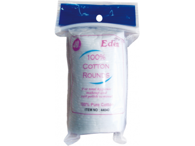 100% Cotton Rounds 40Pc