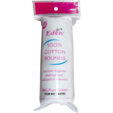 100% Cotton Rounds 80Pc