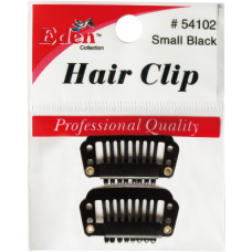 Wig Clip Black (S) Indi.Pk.