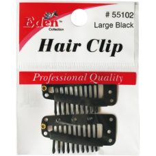 Wig Clip Black (L) Indi.Pk.