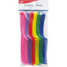 Unbreakable Handle Comb Asst Color