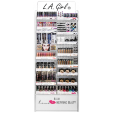 657PCS LOVE INSPIRING BEAUTY 2FT COSMETIC FLOOR DISPLAY