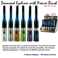 Diamond Eyeliner W/Precision Brush 2Dz/Dis