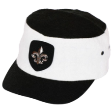 Sequin Military Cap W/Flower