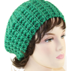 KNIT BERET W/LUREX