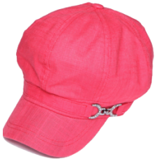 Newsboy Cap w/Buckle